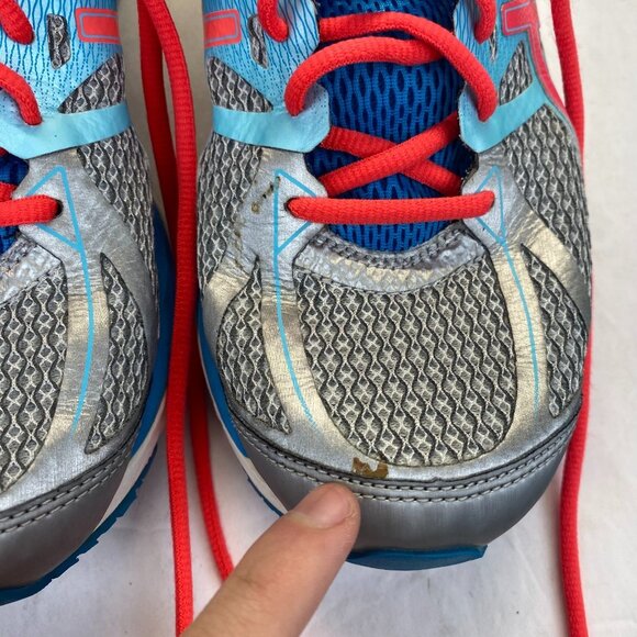 Asics Running Shoes Womens Size 9 Gel Cumulus 17 Sneakers Blue/Siver Sport T5D8N - Picture 7 of 13